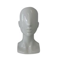 Female Mannequin Head - Gloss White