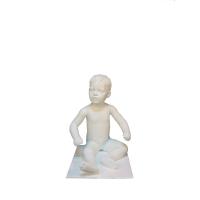 Toddler Child Mannequin Full Body Seated Pose - White