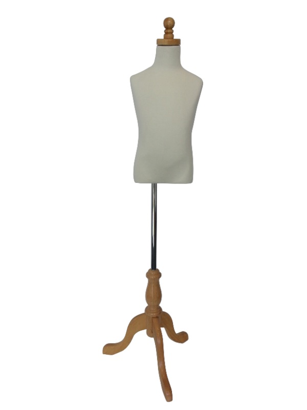 Color : A, Size : S LRHYG Child Mannequin Child Tailors Dummy Tailors Bust Detachable Head Solid Wood Arm 4 Style Bases 4 Sizes Suitable For 2-8 Years Old Child Clothing Show 